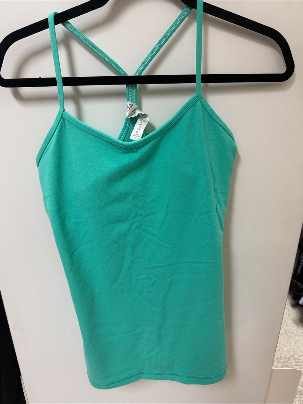 lululemon athletica Teal Spaghetti-Strap Camisole